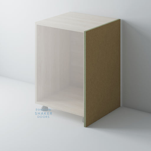 Bare, Flat End Panel for IKEA METOD - Foxstow