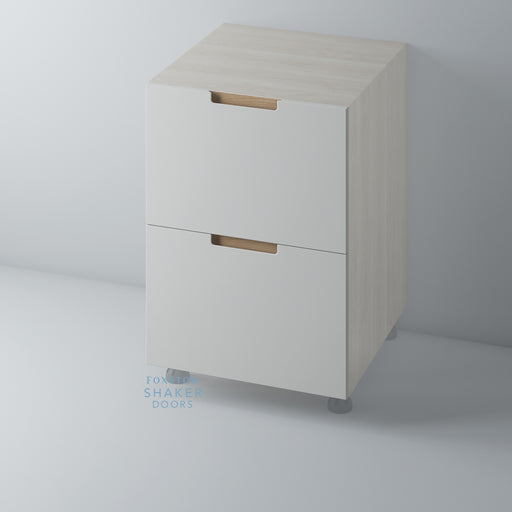 Painted, Stop J Groove Oak Insert Kitchen Drawer for HOWDENS - Foxstow
