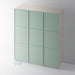 Painted, Super Skinny Shaker 3 Panel Wardrobe Door - Foxstow