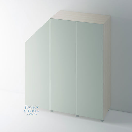 Painted, Flat Panel Angled Door - Foxstow