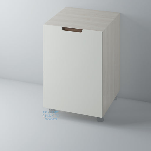 Painted, Stop J Groove WALNUT Insert Kitchen Doors for IKEA METOD - Foxstow