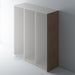 Walnut Veneer Flat End Panel for IKEA METOD - Foxstow