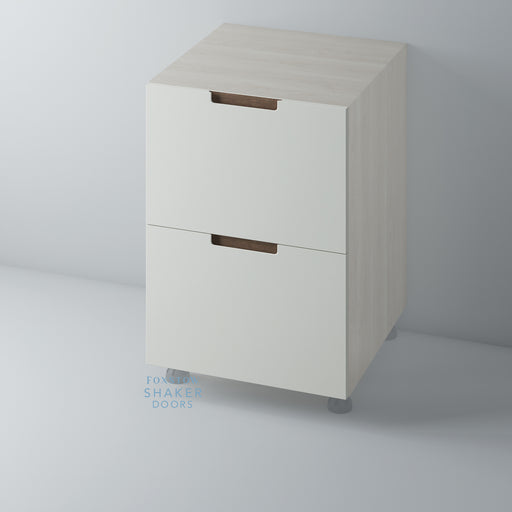Painted, Stop J Groove WALNUT Insert Kitchen Drawer - Foxstow