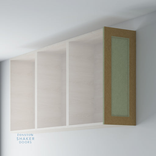 Bare, Shaker End Panel with OVOLO Mouldings - Foxstow