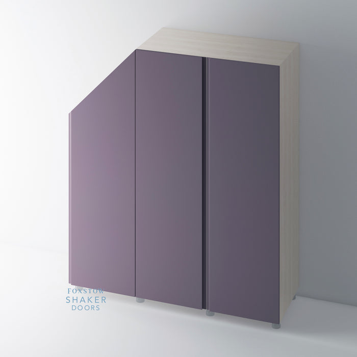 Painted, J Groove Angled Door - Foxstow