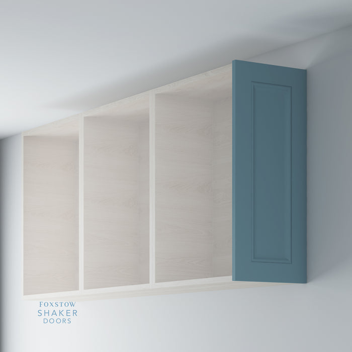 Painted, Shaker Kitchen End Panel with OGEE Moulding for IKEA METOD - Foxstow