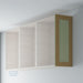 Bare, Shaker End Panel with Ogee Moulding for IKEA METOD - Foxstow
