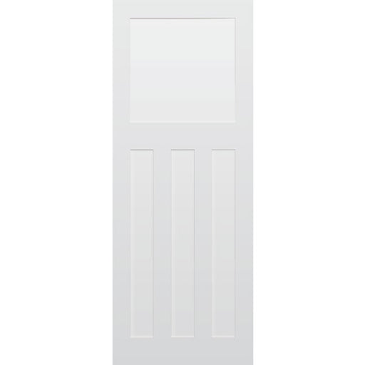1930's Primed Hardwood Door - Foxstow