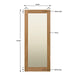 Glazed Single Panel Solid Oak Shaker Door - Foxstow