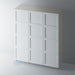 Primed, 4 Panel Shaker Wardrobe Door with OGEE Mouldings - Foxstow