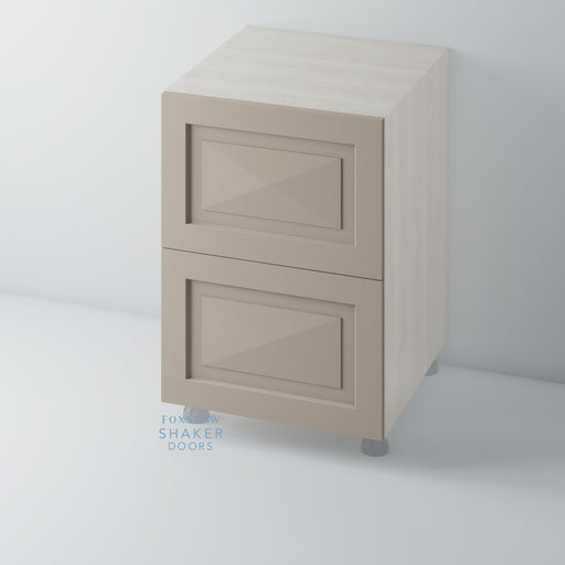 Painted, Shaker Drawer Front with DIAMOND Panel - Foxstow