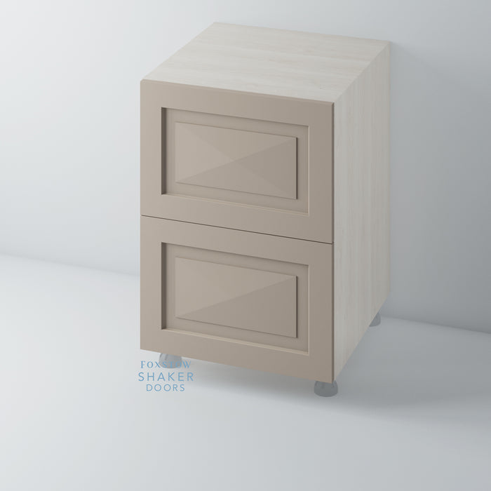 Painted, Shaker Drawer Front with DIAMOND Panel - Foxstow