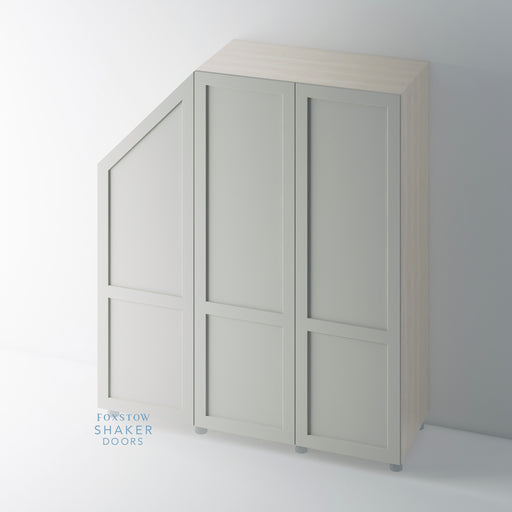 Painted, Angled Shaker 2 Panel Door - Foxstow