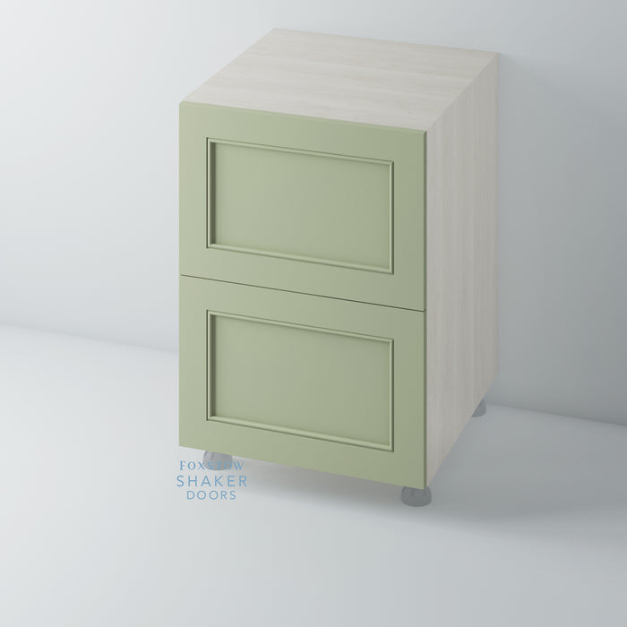Painted, Shaker Kitchen Drawer with STAFF BEAD Mouldings for HOWDENS - Foxstow