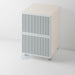 Painted, Slimline Reeded Shaker Kitchen Drawer for HOWDENS - Foxstow