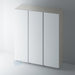 Primed, Flat Panel J Groove Wardrobe Door for IKEA PAX - Foxstow