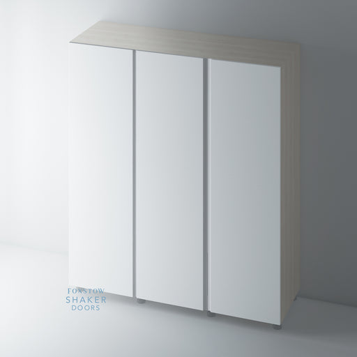 Primed, J Groove Wardrobe Door - Foxstow