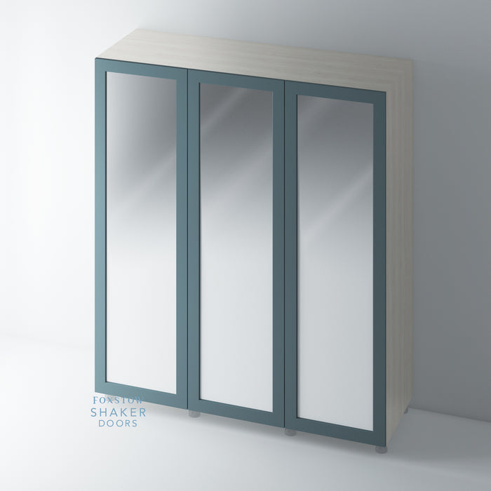 Painted, Mirrored Shaker for IKEA PAX - Foxstow