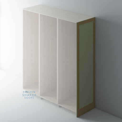 Bare, Shaker End Panel with OGEE Mouldings - Foxstow