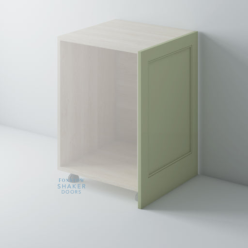 Painted, Shaker End Panel with STAFF BEAD Mouldings - Foxstow