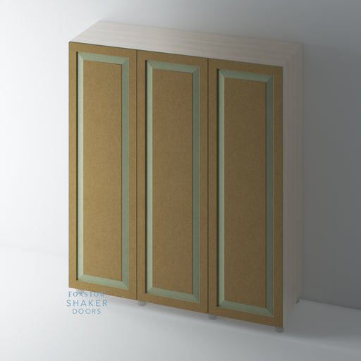 Bare, Raised Panel Shaker Wardrobe Door - Foxstow