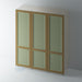 Bare, 2 Panel Shaker Wardrobe Door with OGEE Mouldings - Foxstow