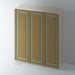 Bare, Shaker Stepped Panel Wardrobe Door for IKEA PAX - Foxstow