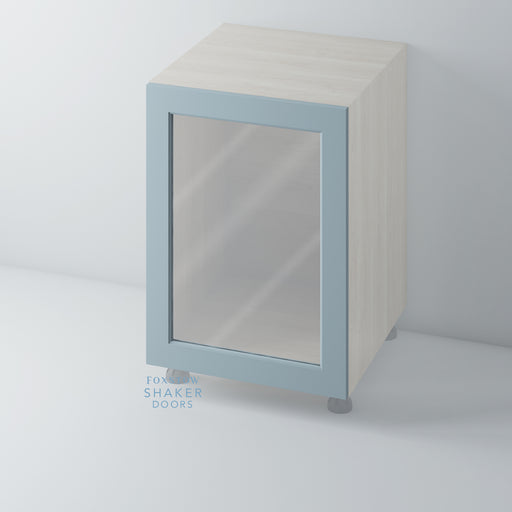 Painted, Glazed Shaker with Ovolo Mouldings for IKEA METOD - Foxstow