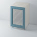 Painted, Glazed Door with OGEE Mouldings for IKEA METOD - Foxstow