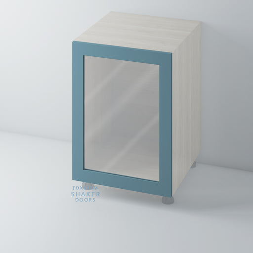 Painted, Glazed Shaker Kitchen Door - Foxstow