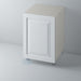 Primed, Raised Panel Shaker Kitchen Door - Foxstow