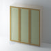 Bare, Shaker Wardrobe with OVOLO Mouldings for IKEA PAX - Foxstow