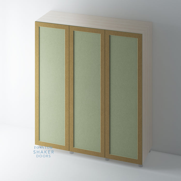 Bare, Shaker Wardrobe with OVOLO Mouldings for IKEA PAX - Foxstow