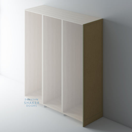 Bare, Imitation Frame End Panel for IKEA PAX - Foxstow
