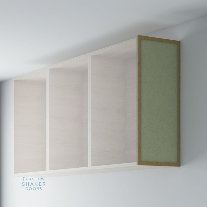 Bare, Shaker Slimline End Panels for IKEA METOD - Foxstow