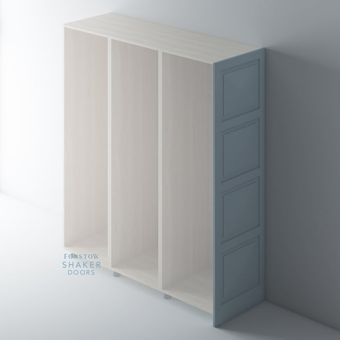 Painted, Shaker Diamond End Panels for IKEA METOD - Foxstow