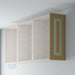 Bare, Raised Panel Shaker End Panel - Foxstow