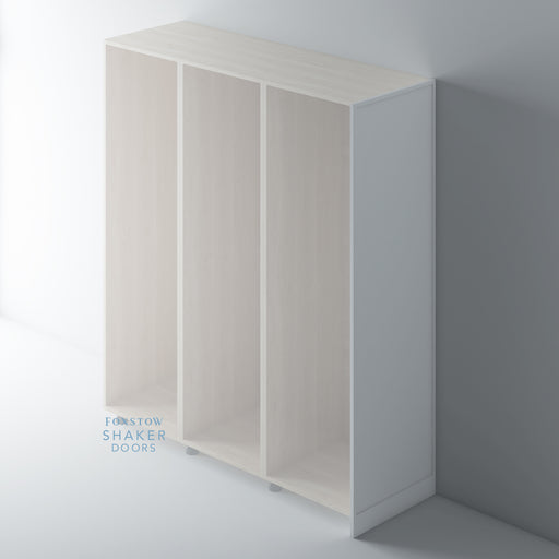 Primed, Shaker Slimline End Panels for IKEA METOD - Foxstow