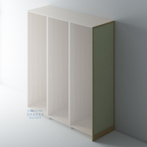 Bare, Shaker Slimline End Panels for IKEA METOD - Foxstow