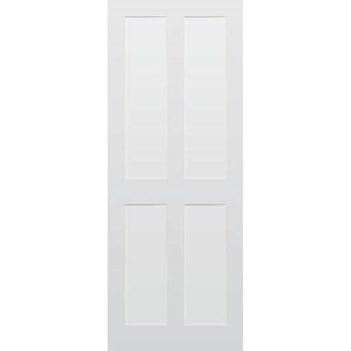 4 Panel Vertical Hardwood Shaker Door - Foxstow