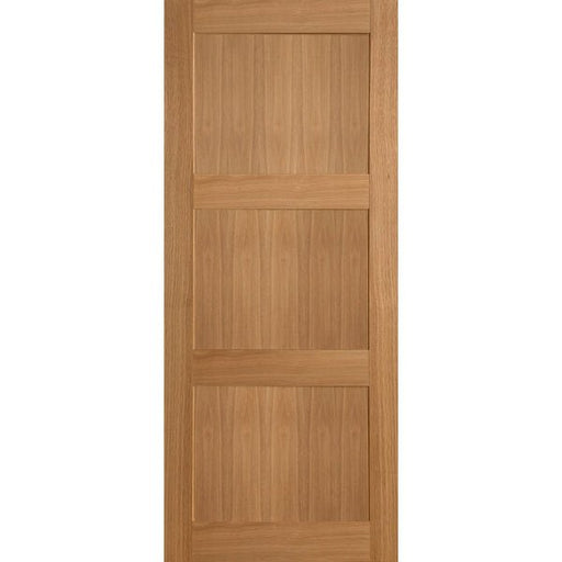 3 Panel Oak Shaker Door - Foxstow