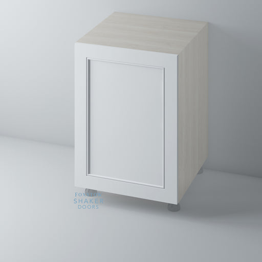 Primed, Shaker Kitchen Door with Staff Bead Mouldings - Foxstow