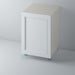 Primed, Shaker Kitchen Door with Staff Bead Mouldings for IKEA METOD - Foxstow