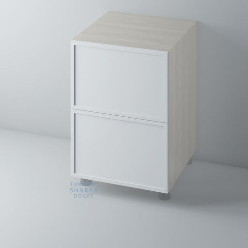 Primed, Shaker Slimline Kitchen Drawer for IKEA METOD - Foxstow
