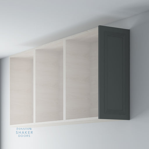 Painted, Flat End Panel with Reed Moulding for HOWDENS - Foxstow