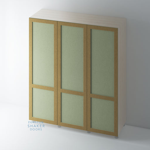 Bare, 2 Panel Shaker Wardrobe Door - Foxstow