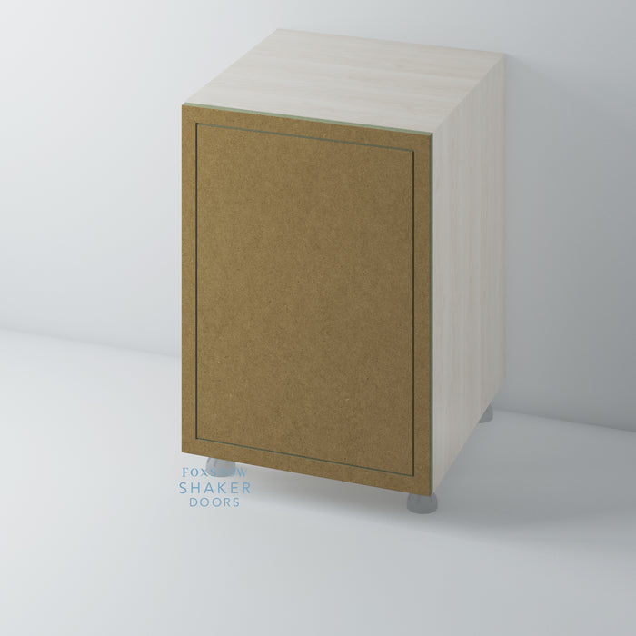 Bare, Imitation Frame Kitchen Door for IKEA METOD - Foxstow