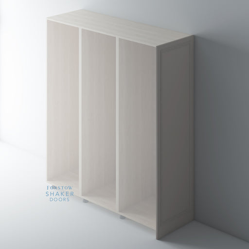 Painted, Flat End Panel with REED Mouldings - Foxstow