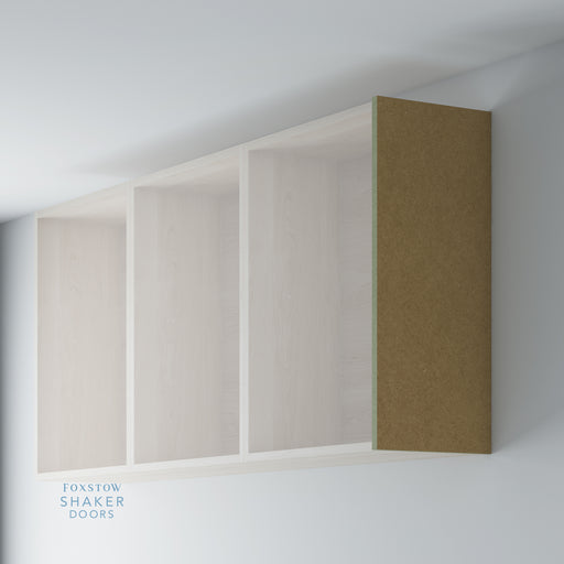 Bare, Flat End Panel for IKEA METOD - Foxstow
