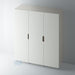 Painted, Stop J Groove WALNUT Insert Wardrobe Door - Foxstow